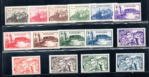 Fezzan - Ordinaria Nr. 16/26 Serie MNH