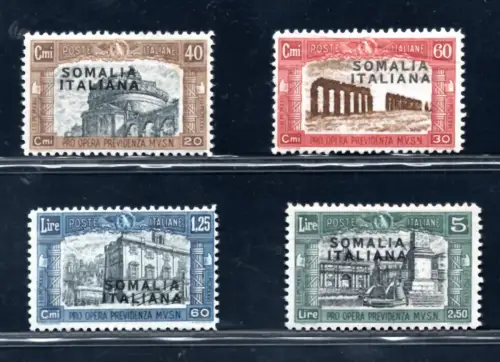 Somalia Italiana - Milizia I.n. 105/108 Serie kpl MNH