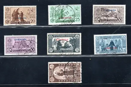 Kyrenaica - S. Antonio n. 86/92 gebrauchte Serie