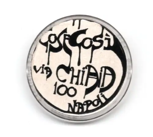 Bedarfsmarke - Syrakus Lire 100 in Kapsel Was so