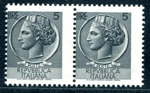 Syrakus Lire 5 (Vinyl) verschobene Verzahnung