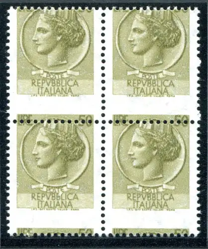 Syrakus Lire 50 (Vinyl) Sorte Verzahnung