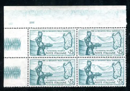 Flumendosa stars II Nr. 826/I Viertel a. von f. mit römischer Nummer II