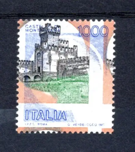 Schlösser Lire 1.000 Druck in beide Richtungen versetzt - Sorte