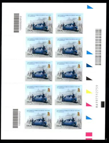 Vatikanisches Sicherheitsinspektorat 2020 - Kleinbogen