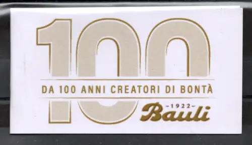 Booklet 100 Jahre Pandoro Bauli - nummerierte Ausgabe 97euro100
