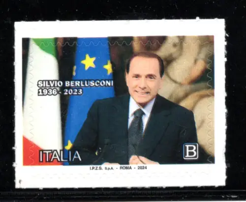 Silvio Berlusconi Farben aus dem Register