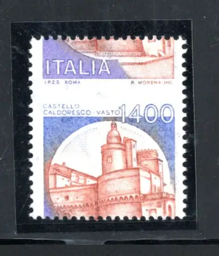 Castelli Lire 1.400 verschobene Verzahnung ITALIEN nach oben