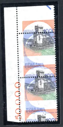 Schlösser Lire 1000 Sorten niedriger Wert