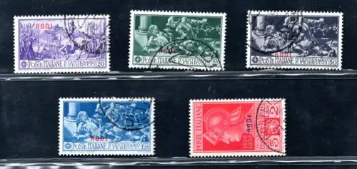 Ägäis Insel Rhodos - Ferrucci Nr. 15euro19 komplette Serie