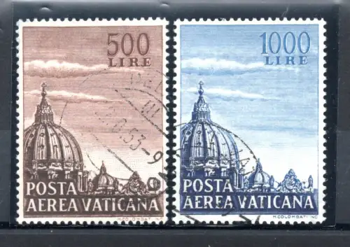 1953 Kuppel I P.A. n. 22/23 serie gebraucht
