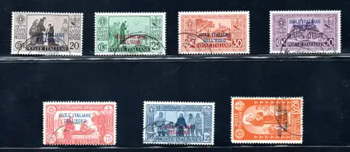 Ägäis - 1932 San Antonio Nr. 37/43 serie gebraucht