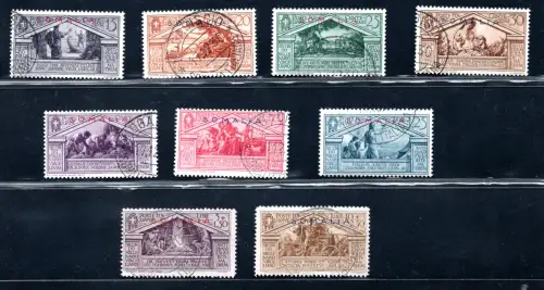 Somalia - 1930 Vergil Nr. 149/157 serie gebraucht