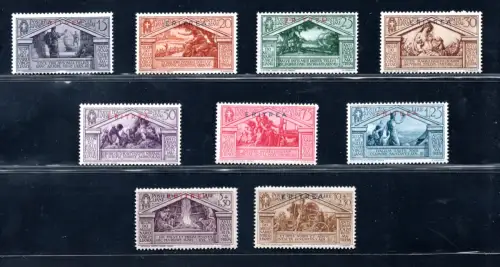 Eritrea - 1930 Vergil Nr. 179/187 MNH Serie