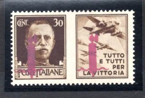 Kriegspropaganda Florenz c. 30 Sorten Nr. 43/ibac - postfrisch