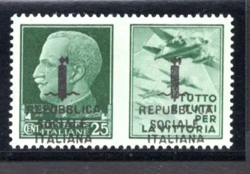 Kriegspropaganda Cent. 25 Florenz Nr. 39bac - postfrisch