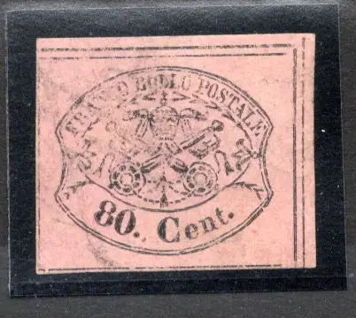 Sardinien IV Ausgabe Cent. 40 n. 16E karminrosa - Bottacchi