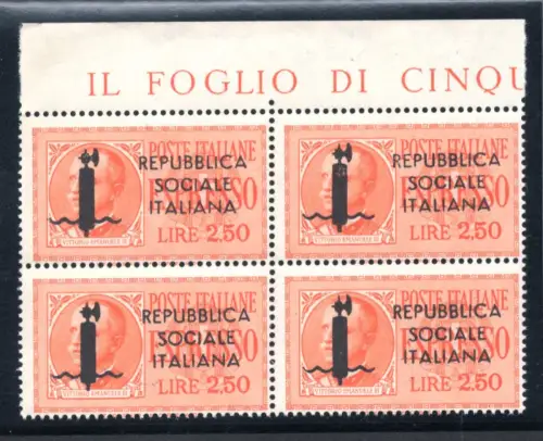 Espresso Lire 2,50 Nr. 22 Auflage Florenz Viertelposition 1 - 6