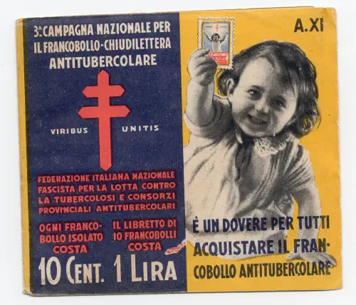3^ Anti-Tuberkulose-Kampagne - Libretto Sandra Mondaini