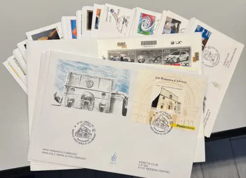 ITALIEN - FDC Venetia 2010 kompletter Jahrgang