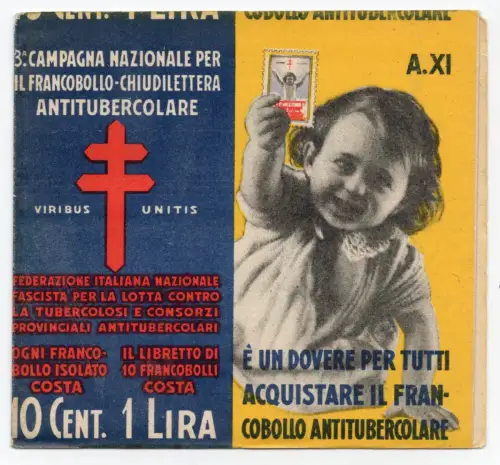 3^ Anti-Tuberkulose-Kampagne - Libretto Sandra Mondaini