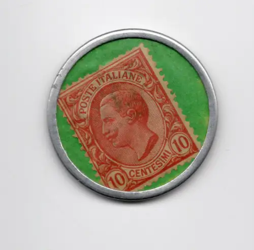 Pirelli Cent Bedarfsmarke. 10