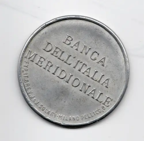 Notmarke Banca dell'Italia Süditalien Cent. 10