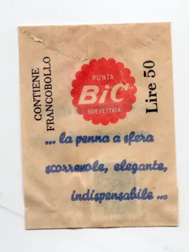 BIC Bedarfsmarke - 50 Lire