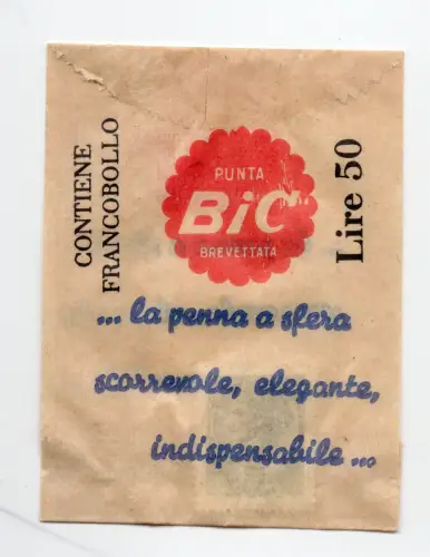 BIC Bedarfsmarke - 50 Lire
