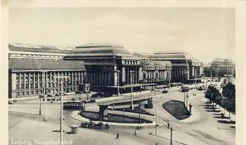 Leipzig v.1952 Hauptbahnhof (17082)