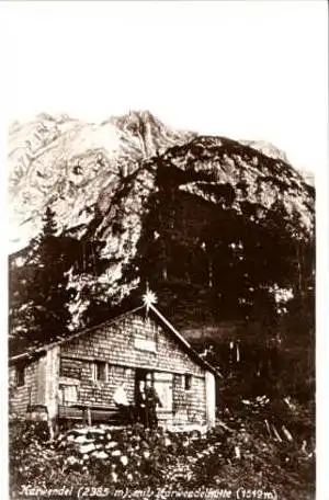 Karwendel v.1929 Karwendelhütte (17137)