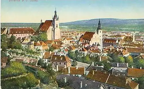Krems v.1922 Teil-Stadt-Ansicht (17514)