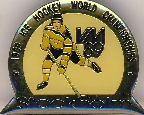 Eishockey --- ICE Hockey World Championships 1989 - siehe Foto & beschr. !!