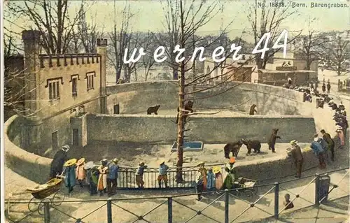 Bern v. 1925 Der Bärengraben ( 32760)