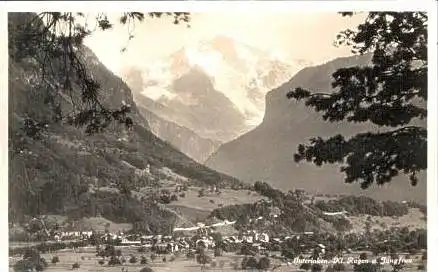 Interlaken v.1933 Stadtansicht (14966)