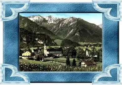 Fischbachau v.1967 Teil-Dorf-Ansicht (3041)