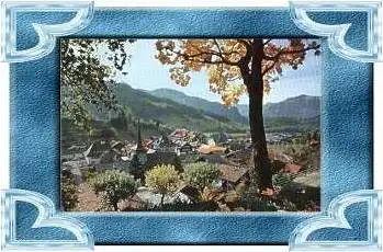 Gstaad v.1963 Teil-Stadt-Ansicht (9888)