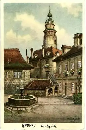 Krumau v. 1936 Gardeplatz (24910)