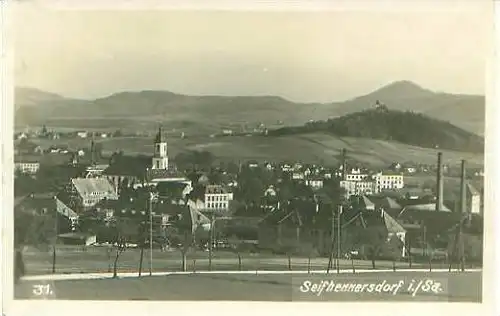 Seifhennersdorf v. 1927 Teil-Dorf-Ansicht (24916)