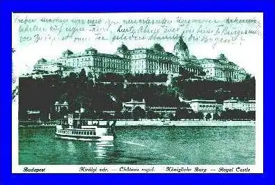 Budapest v.1925 Schiff,Stadt usw.(1226)
