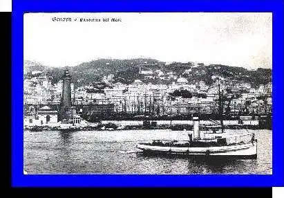 Genova v.1915 Panorama dal Marc (3776)