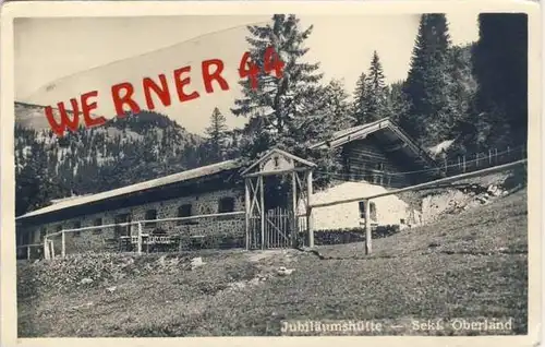 Schwarzenkopf v. 1949  Jubiläumshütte - Sekt. Oberland --  siehe Foto !!   (35249)
