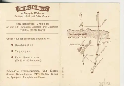 Brackwede-Ummeln v. 1968  Gasthof Gröppel ( 38382)