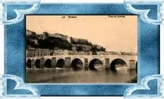 Namur v.1917 Stadt & Brücke (6032)