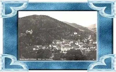 Baden-Baden-L .v.1929 Teil-Siedlung .(10214)