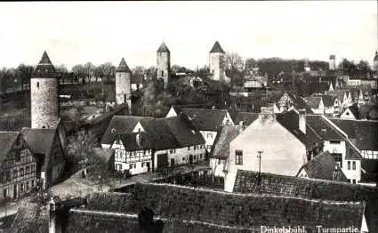 Dinkelsbühl v.1928 Turmpartie mit (14946)