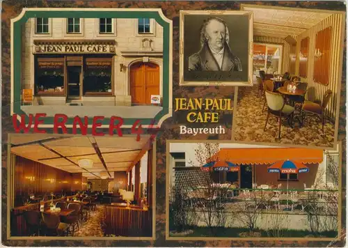 Bayreuth v. 1978  Jean Paul Cafe,Friedrichstr. 10,Inh. Ulrich Groche  (48462)