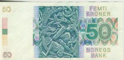 Norwegen v. 1990-VI  50 Femti Kroner  (1a.-K3)