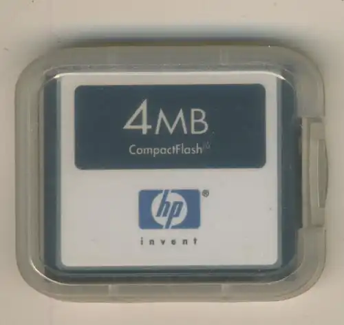 HP - Compact Flash Speicherkarte 4 MB Memory Card (MB)