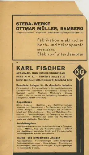 Zeitungs-Werbung v.1941  A. Erich Köster,Hagen,Maschienen und Apparatebau  (51163)
